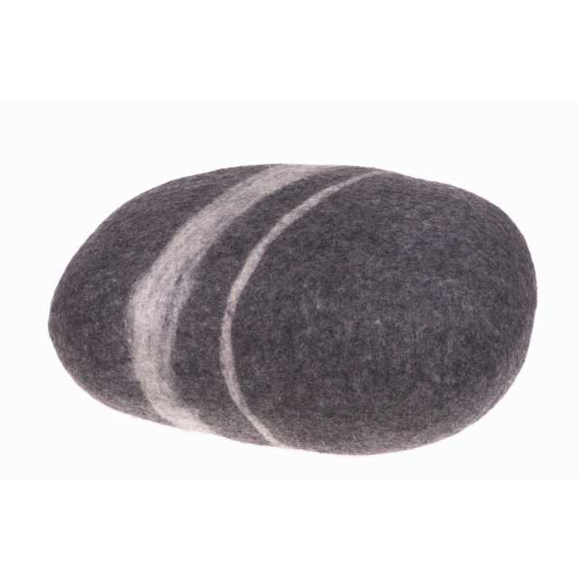 Obrázok pre Stone pouf, large stone - Grey