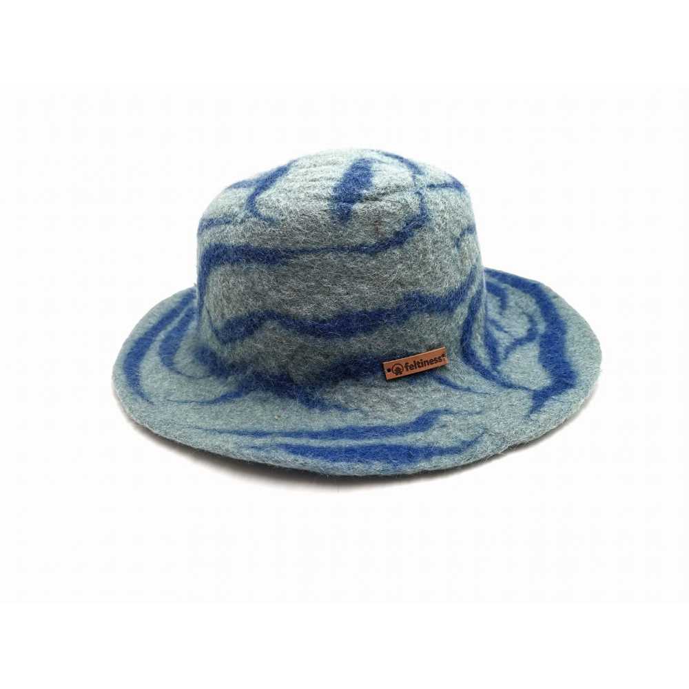 Obrázok pre Vlnený klobúk FASHION - sivý